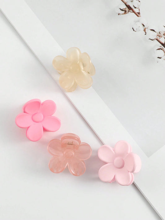 Pink Small Daisy Claws (4pk)