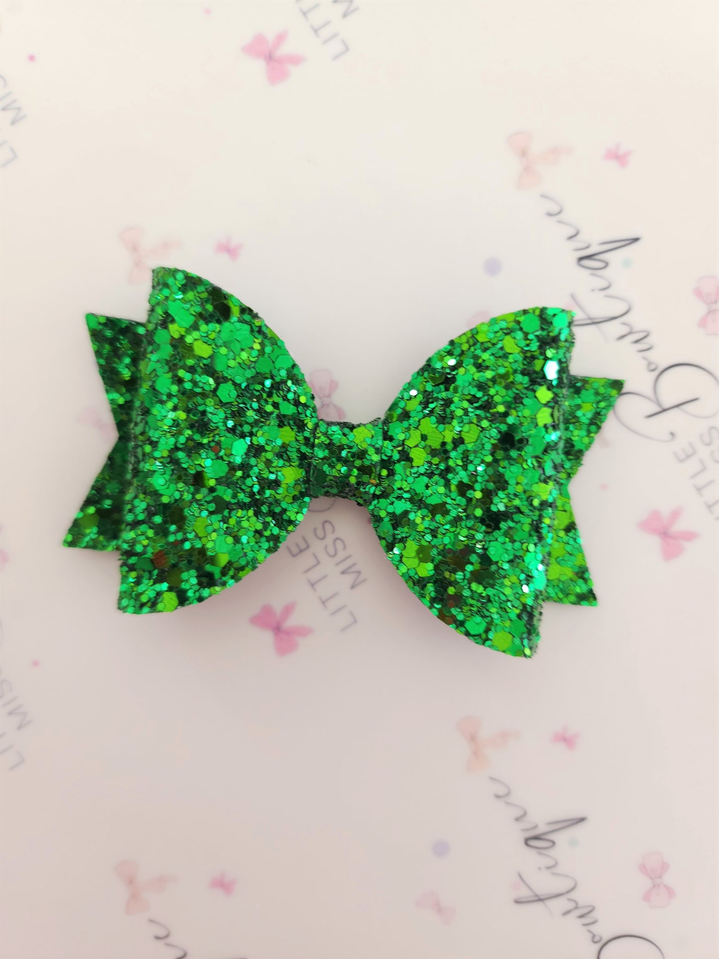 Festive Glitter Bows