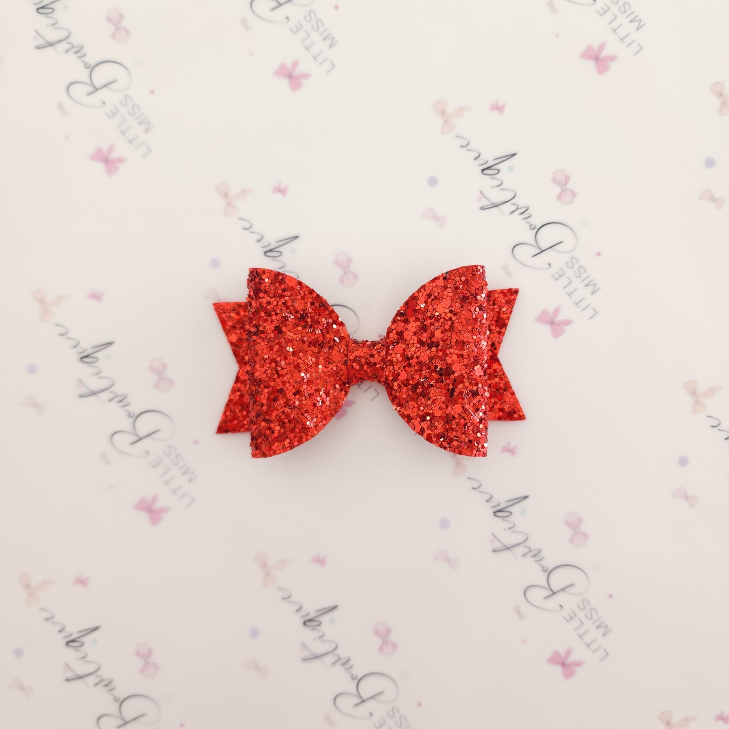 Festive Glitter Bows