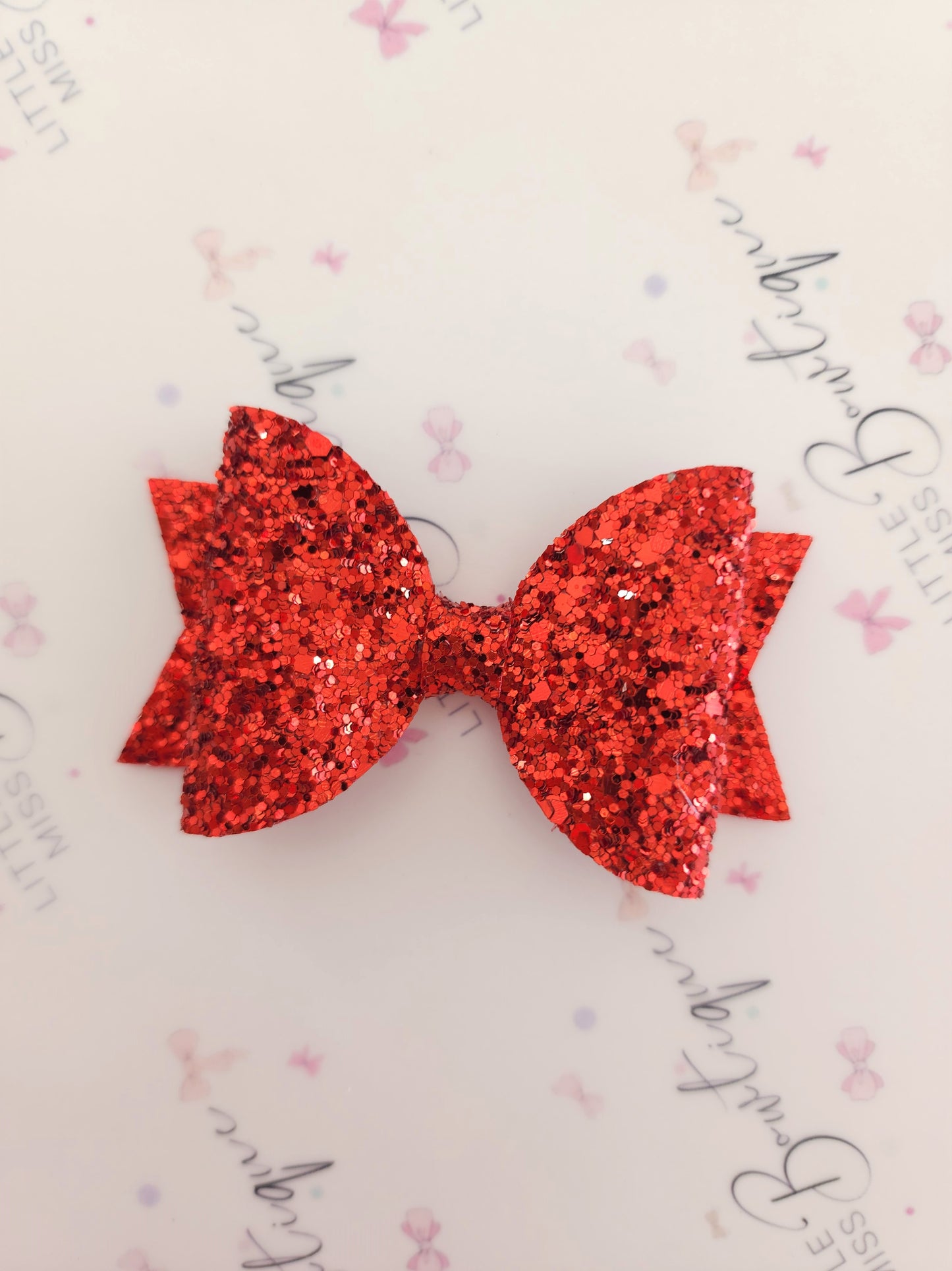 Festive Glitter Bows