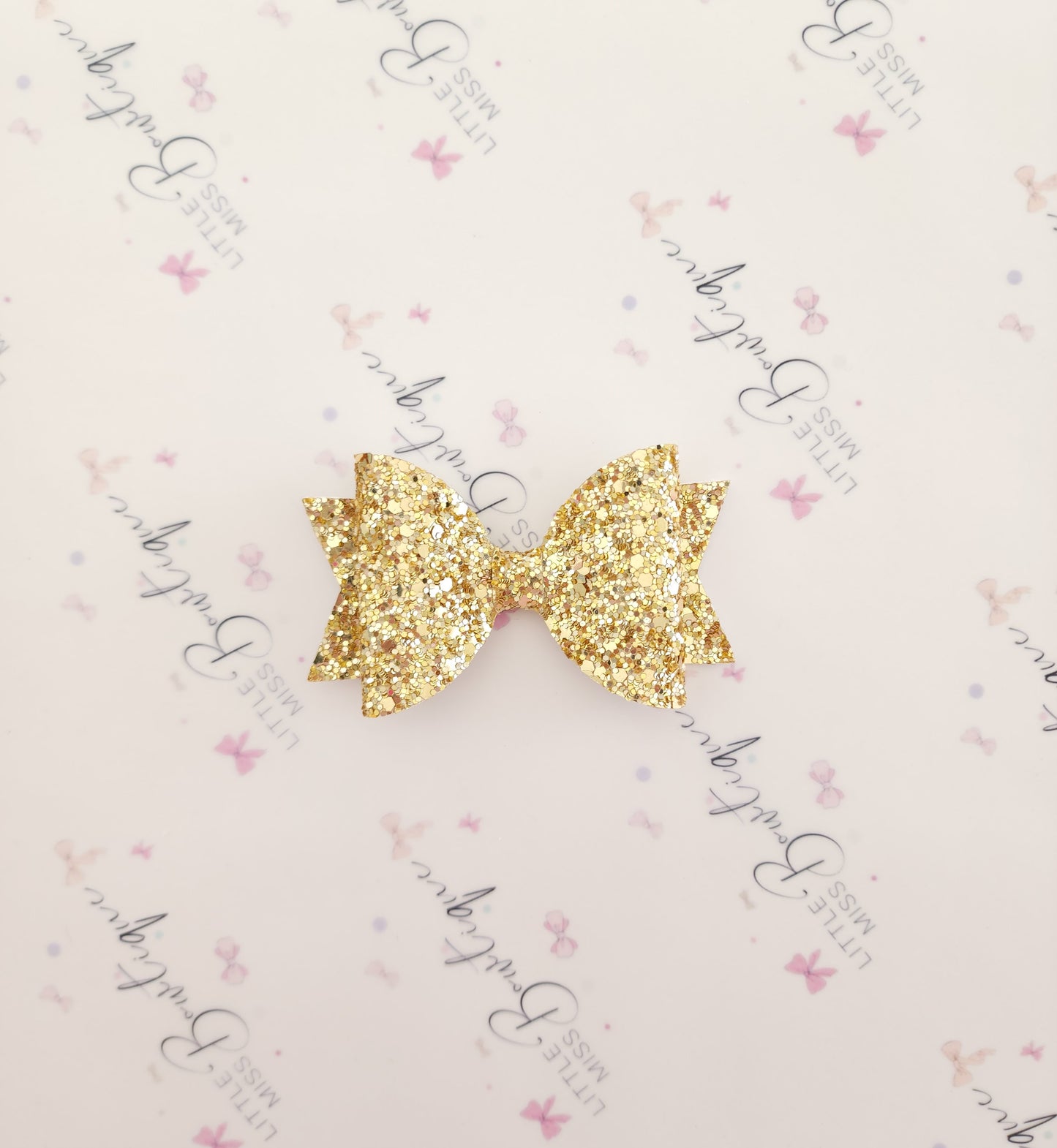Festive Glitter Bows