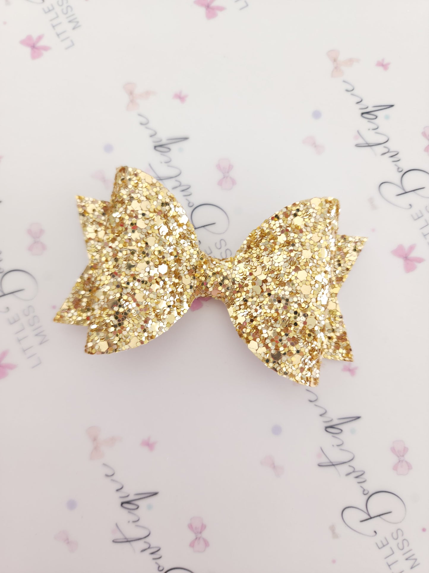 Festive Glitter Bows