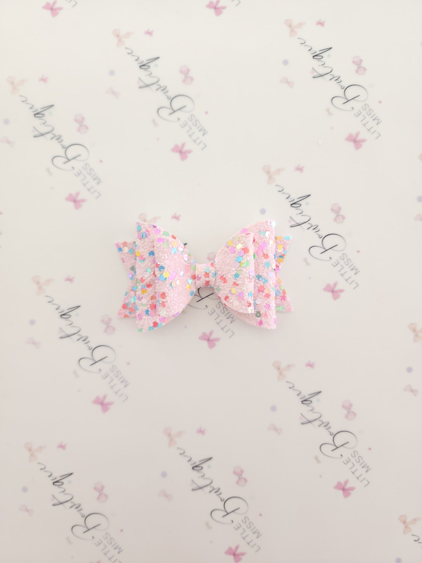 Pink Confetti Bows