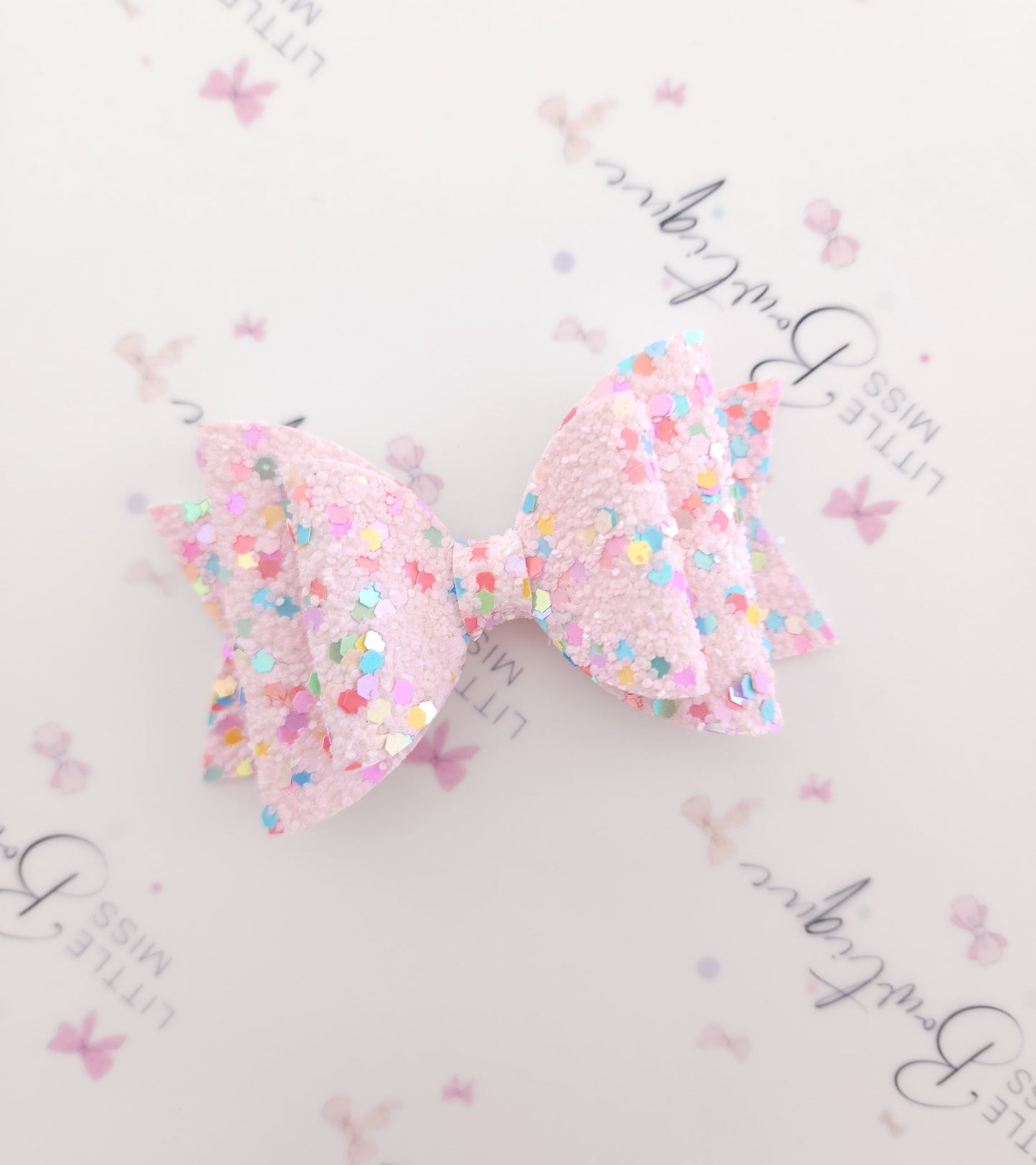 Pink Confetti Bows