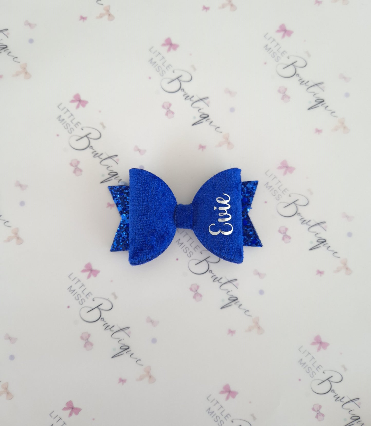Royal Blue School Bows