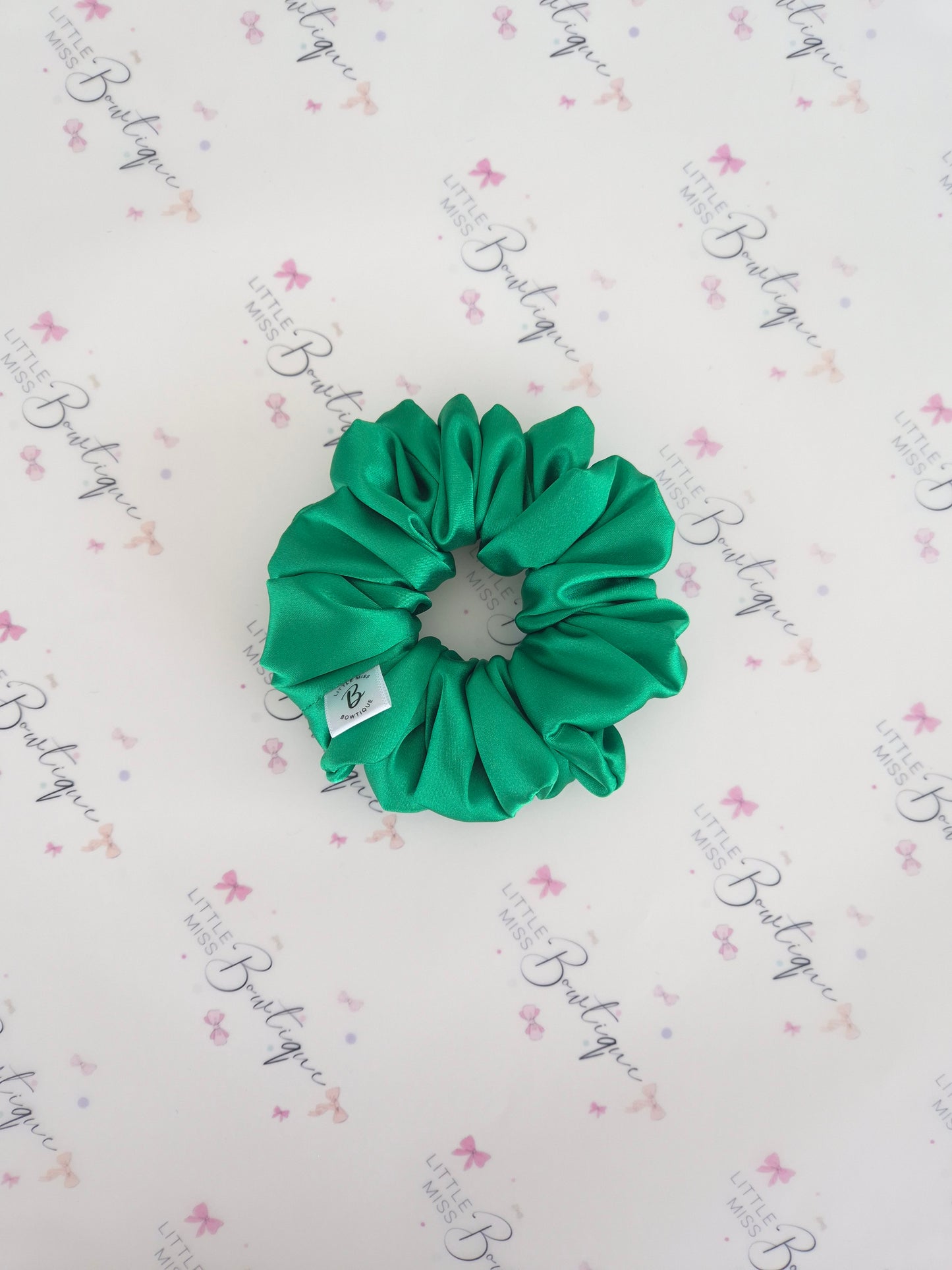 School Satin Scrunchies