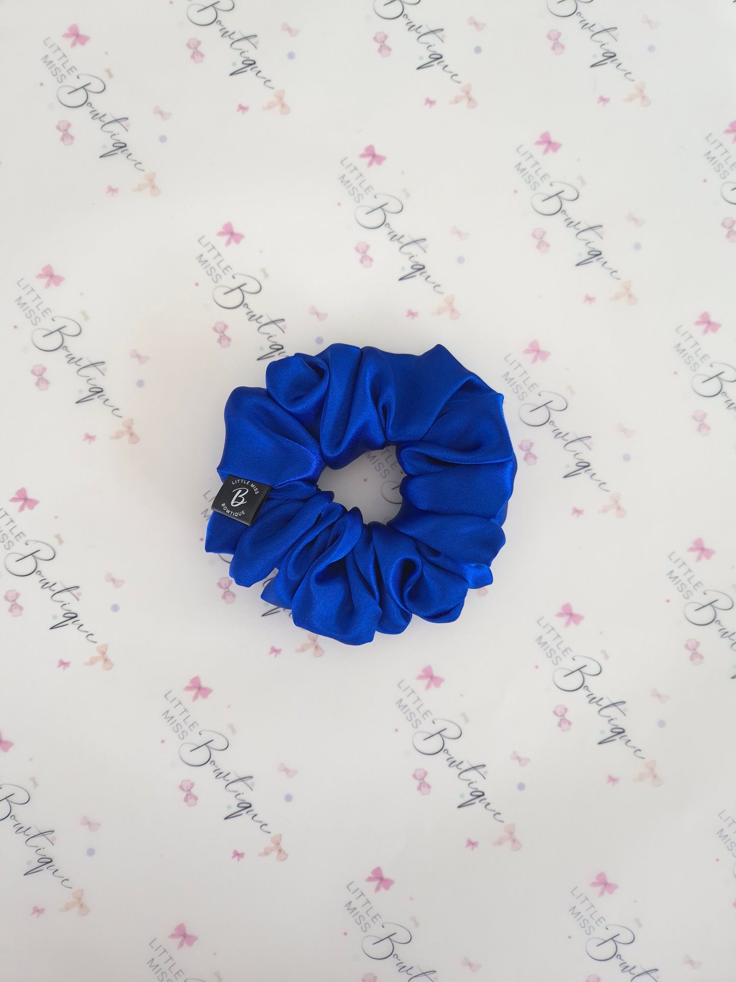 School Satin Scrunchies