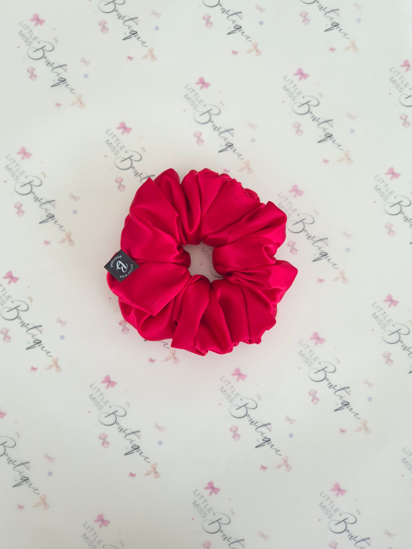 School Satin Scrunchies