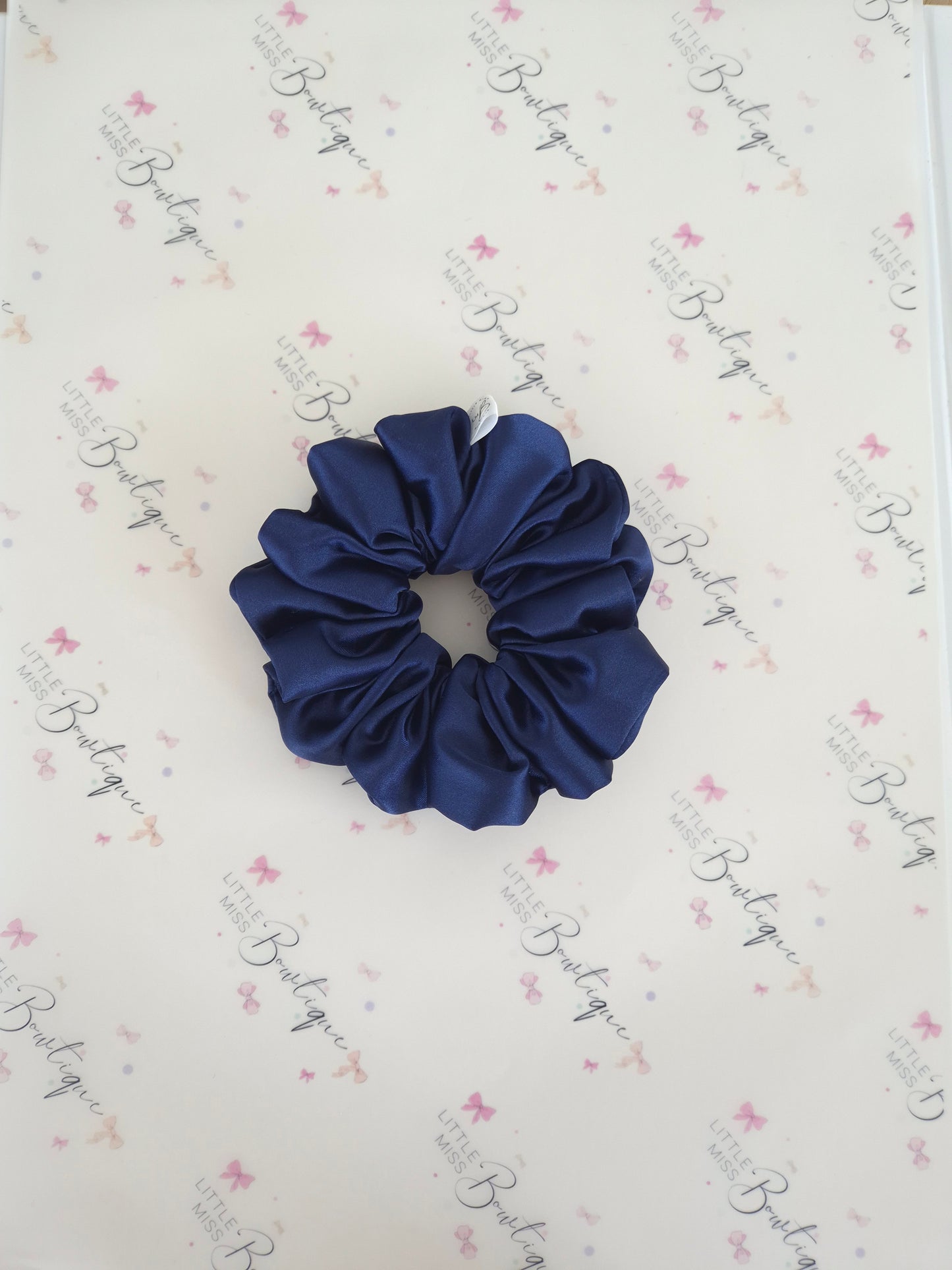 School Satin Scrunchies