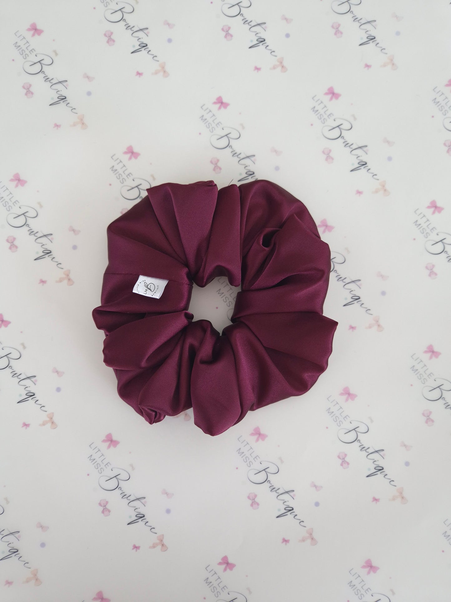School Satin Scrunchies