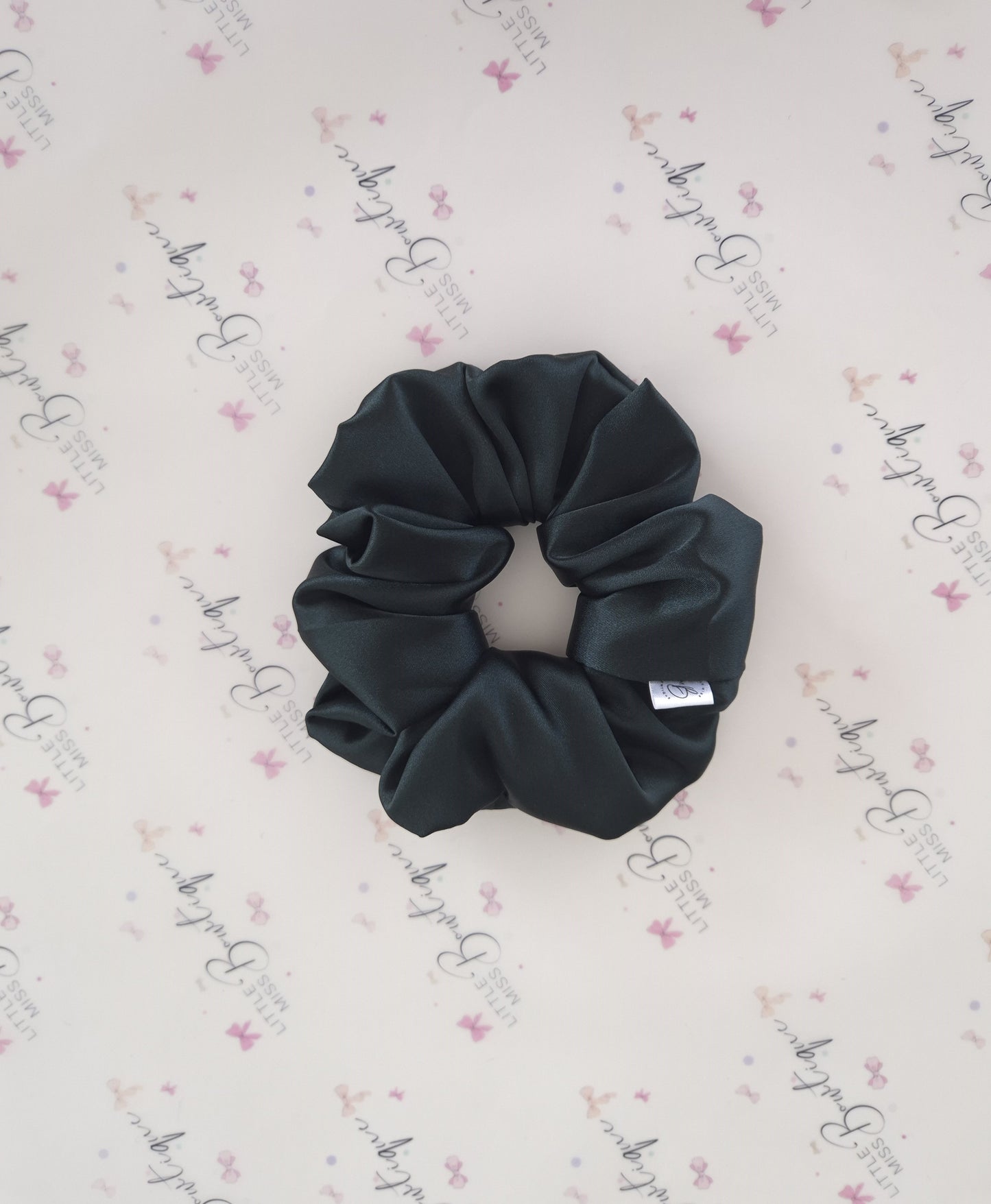 School Satin Scrunchies