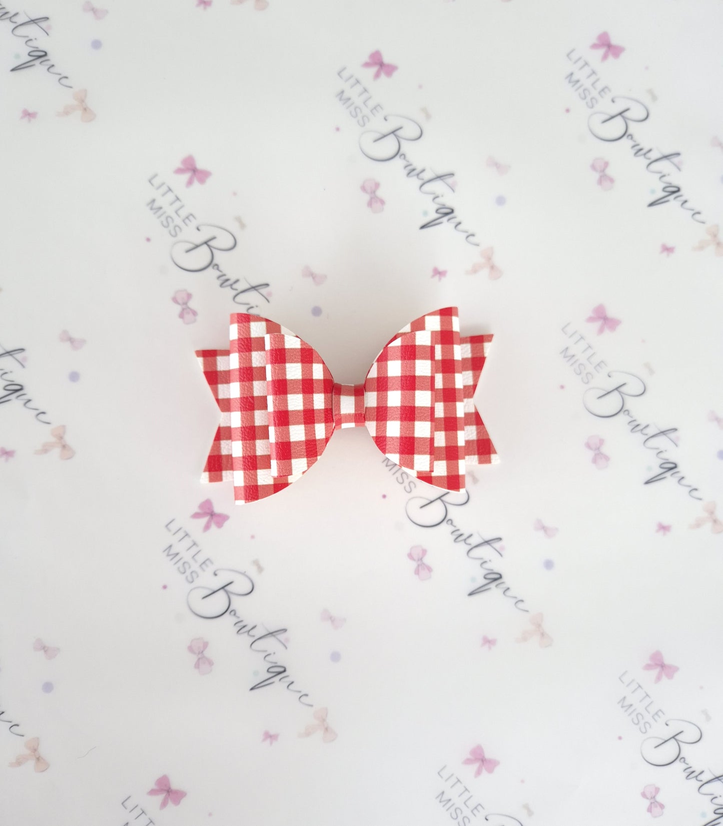 Red School Bows
