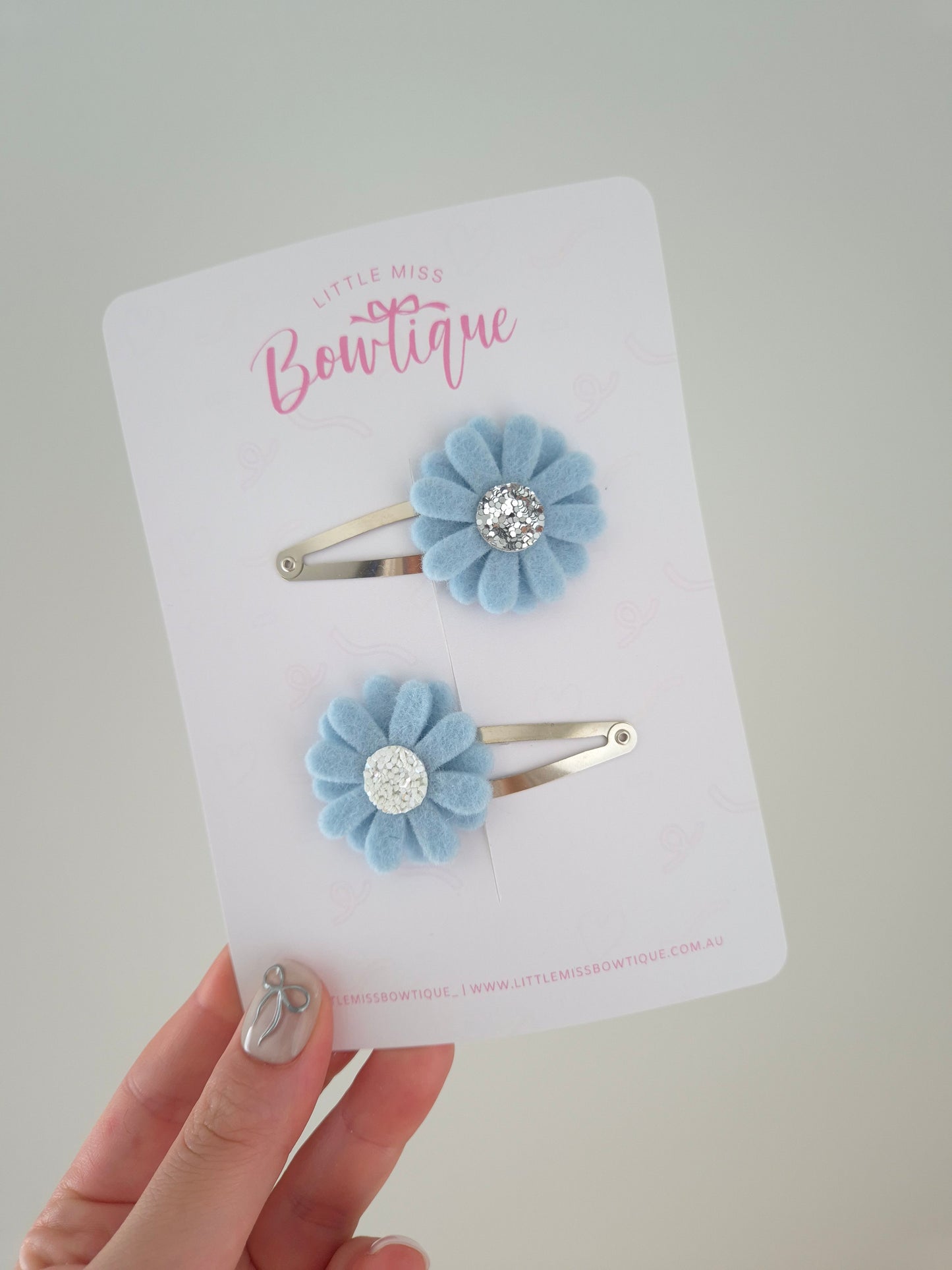 Light Blue School Bows