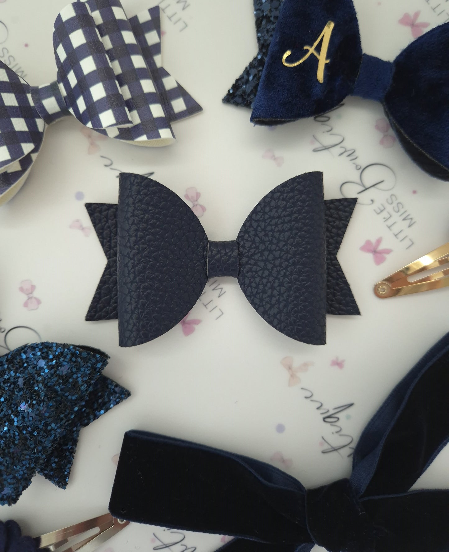 Navy School Bows