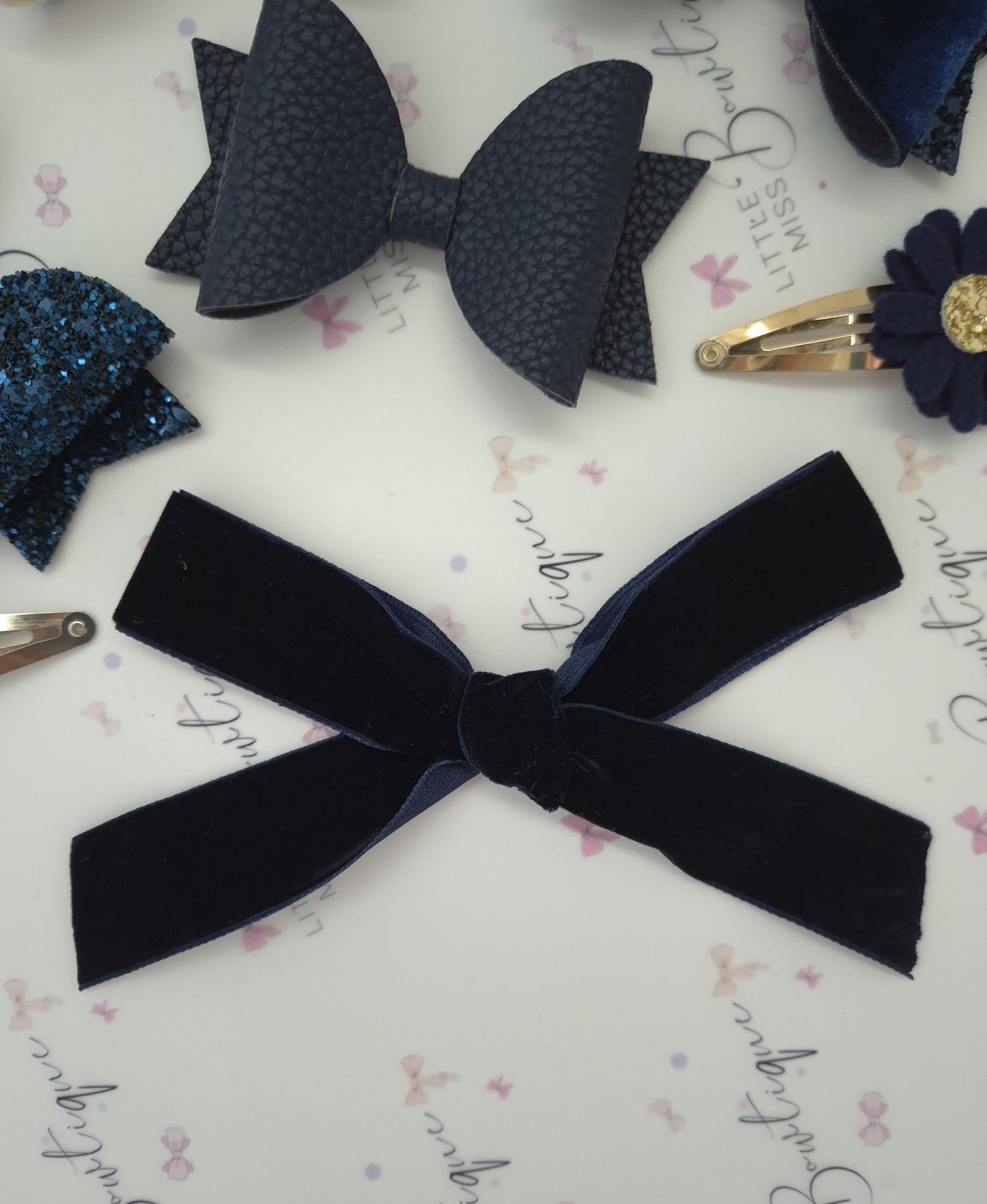 Navy School Bows