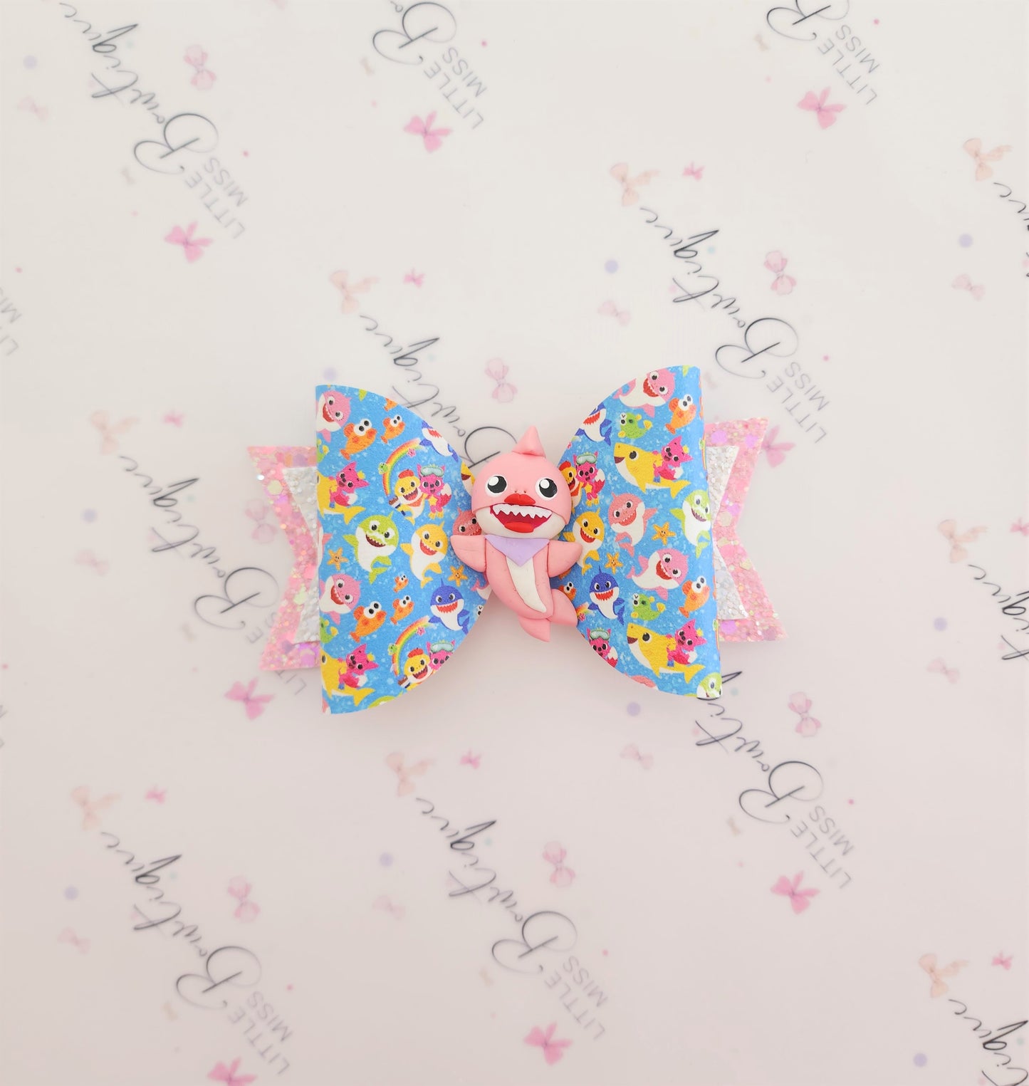 Pink Shark Bow