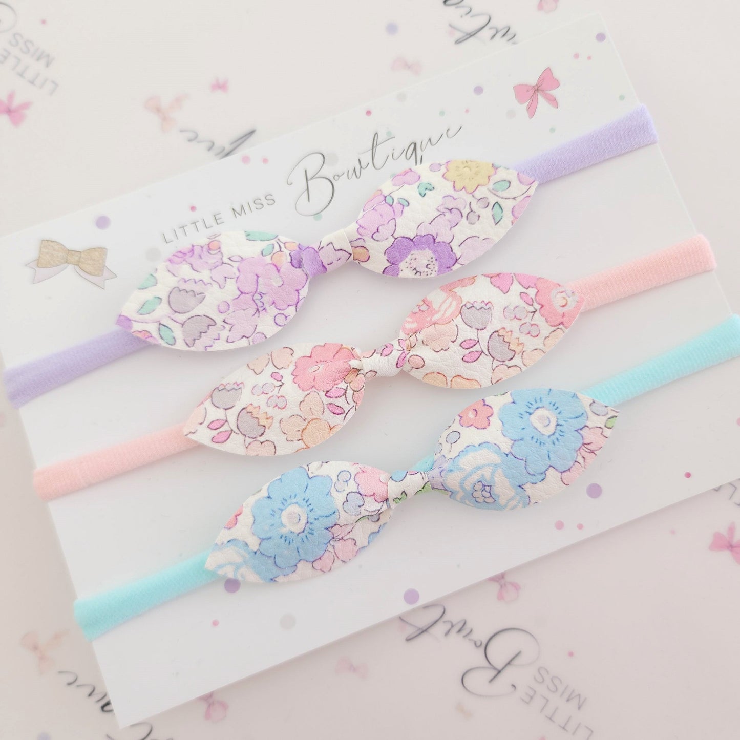 Floral Bowknots