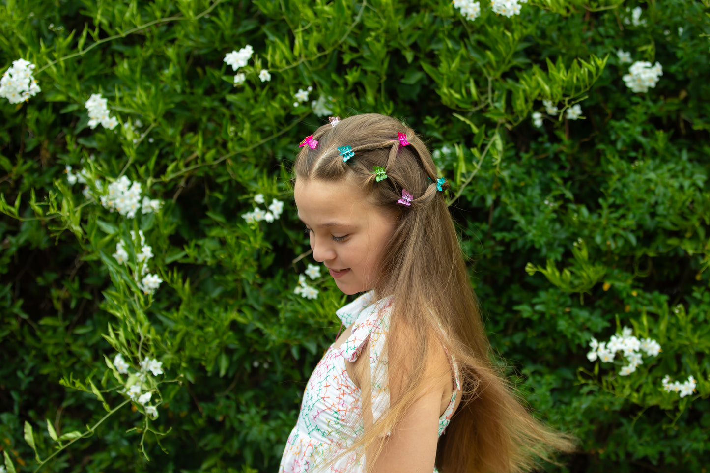 Perplex Bright Butterfly Claw Clips 14pk