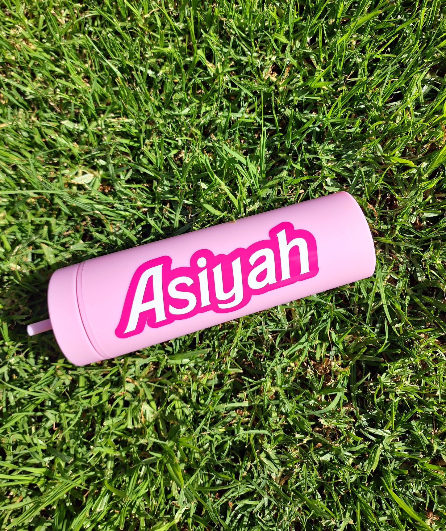 Personalised Pink Tumbler
