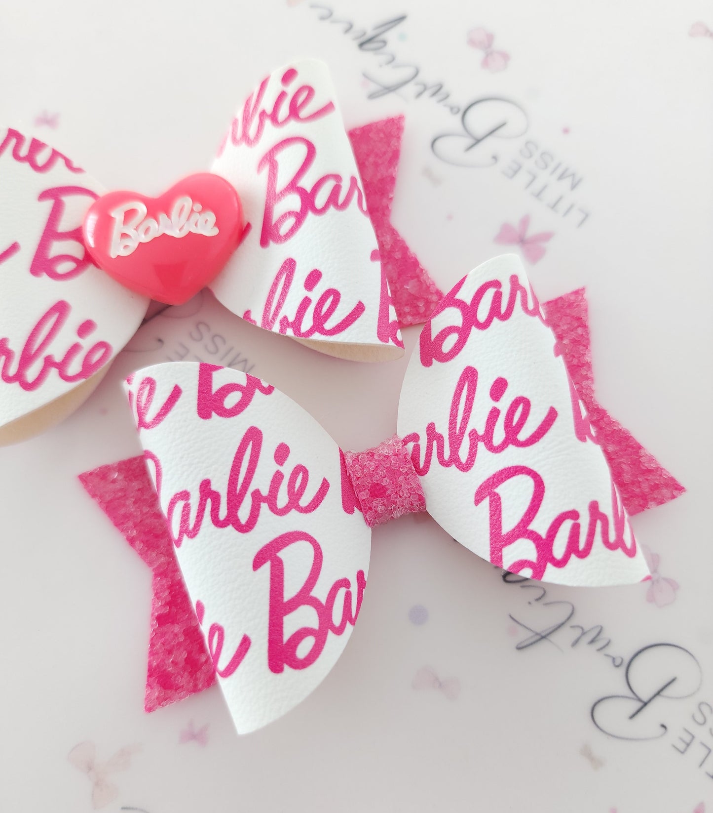 Pink Doll Hair Bow