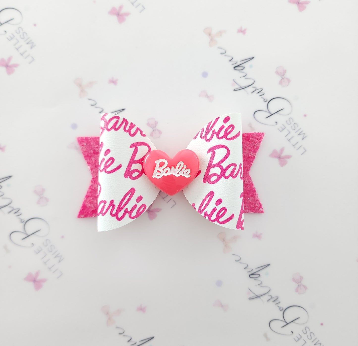 Pink Doll Hair Bow