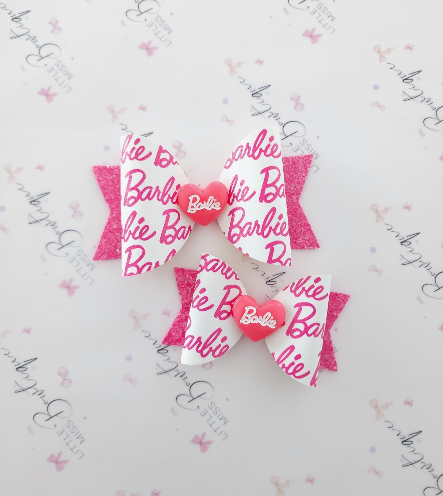 Pink Doll Hair Bow