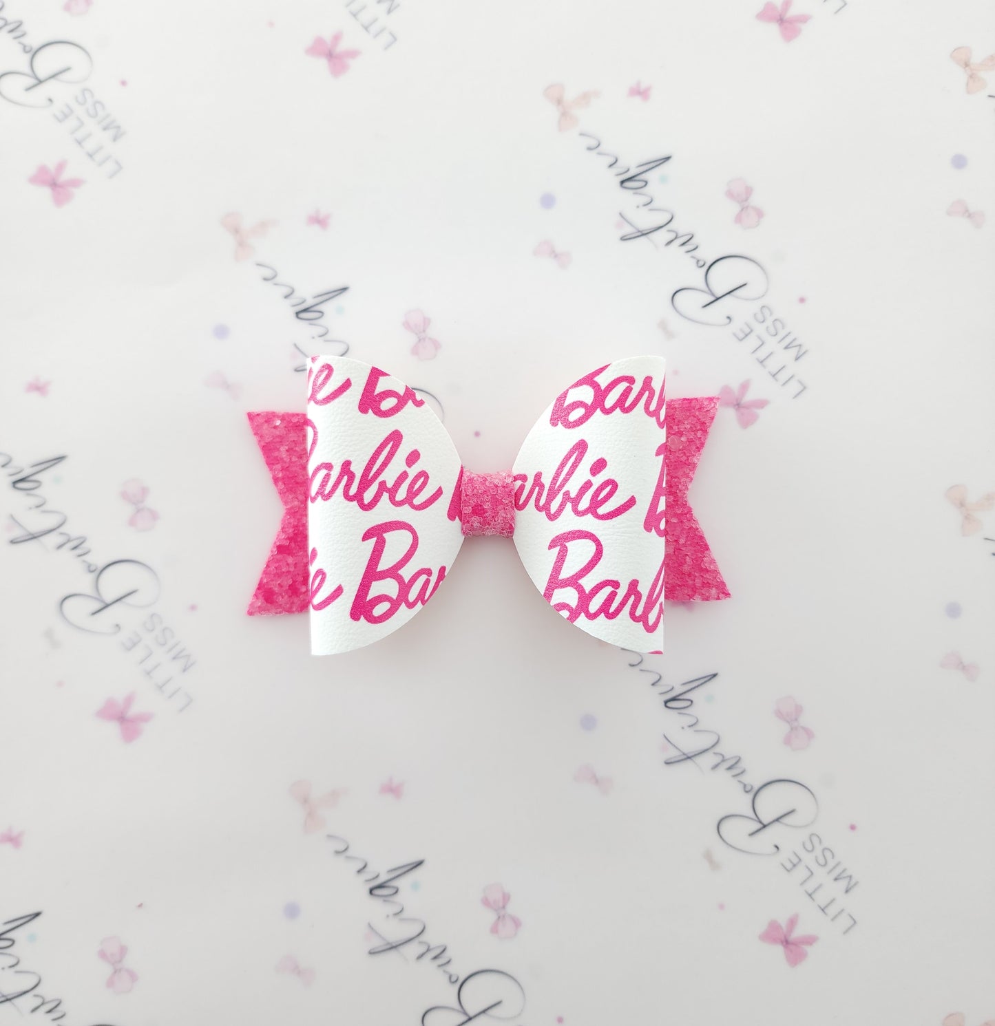 Pink Doll Hair Bow