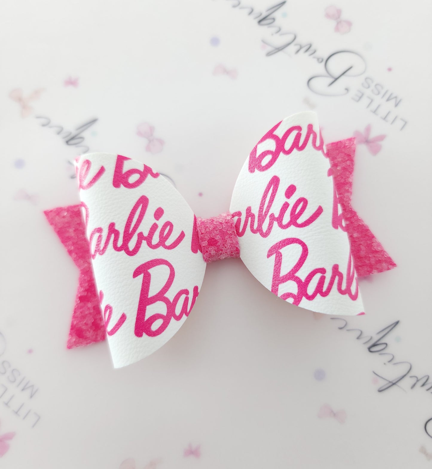 Pink Doll Hair Bow