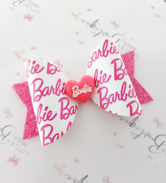 Pink Doll Hair Bow
