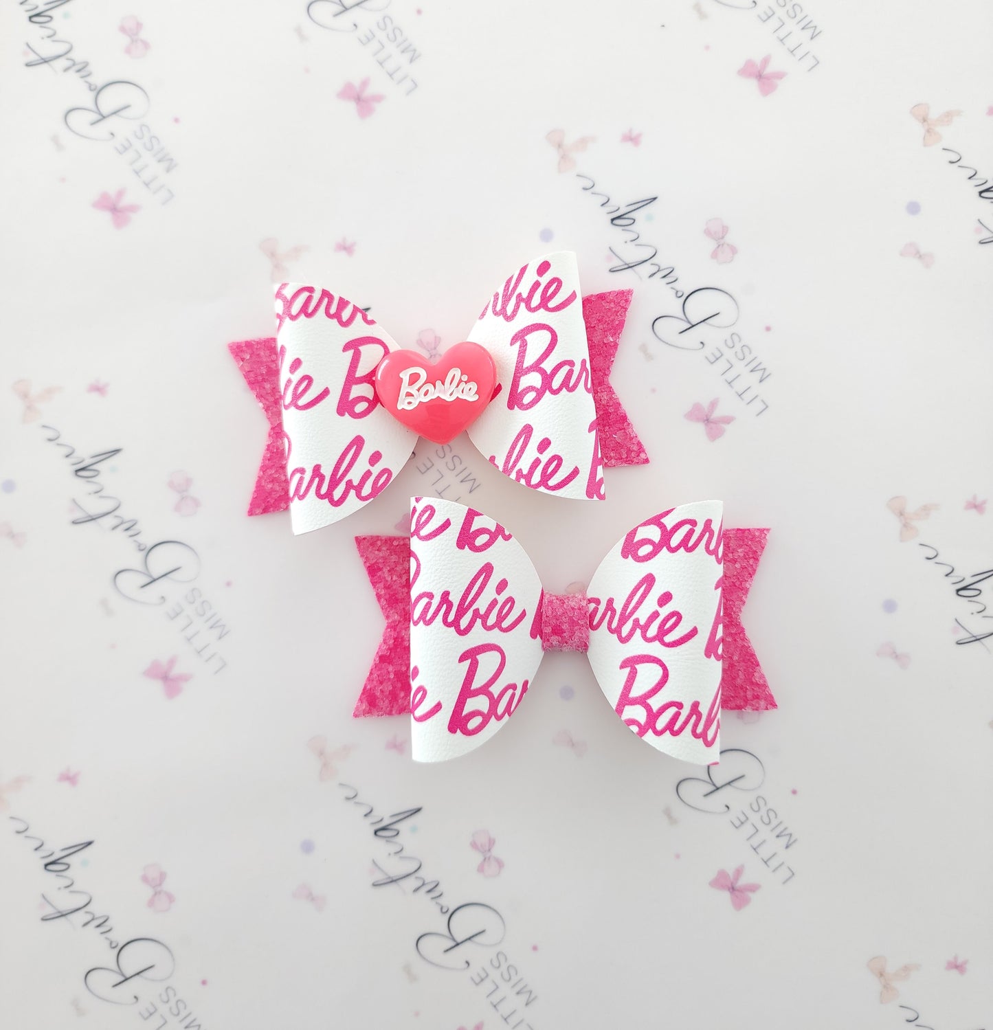 Pink Doll Hair Bow