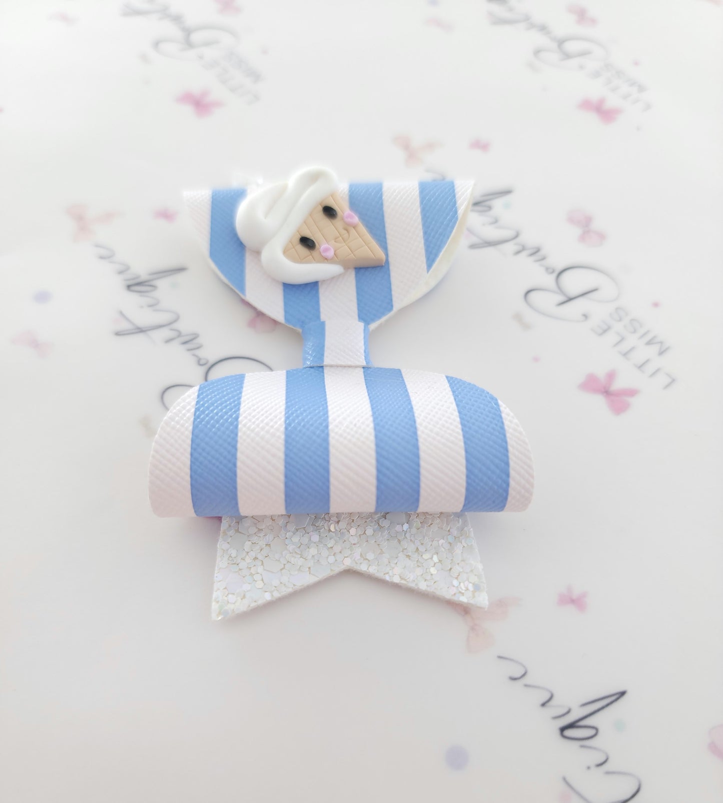 Ice Cream Parlor Bow 2 Colours)