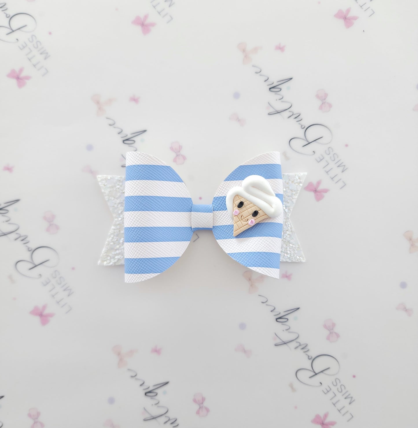 Ice Cream Parlor Bow 2 Colours)