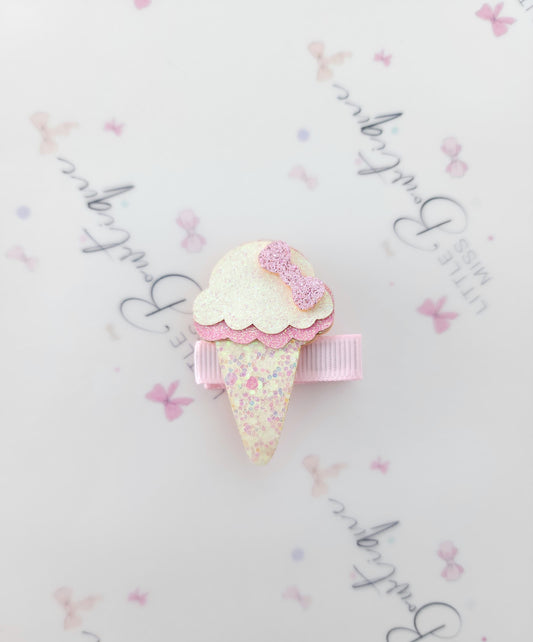 Ice Cream Felt Clips