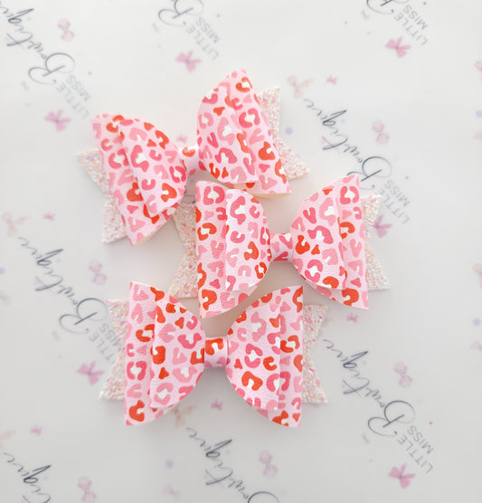 Love Day Leopard Bow