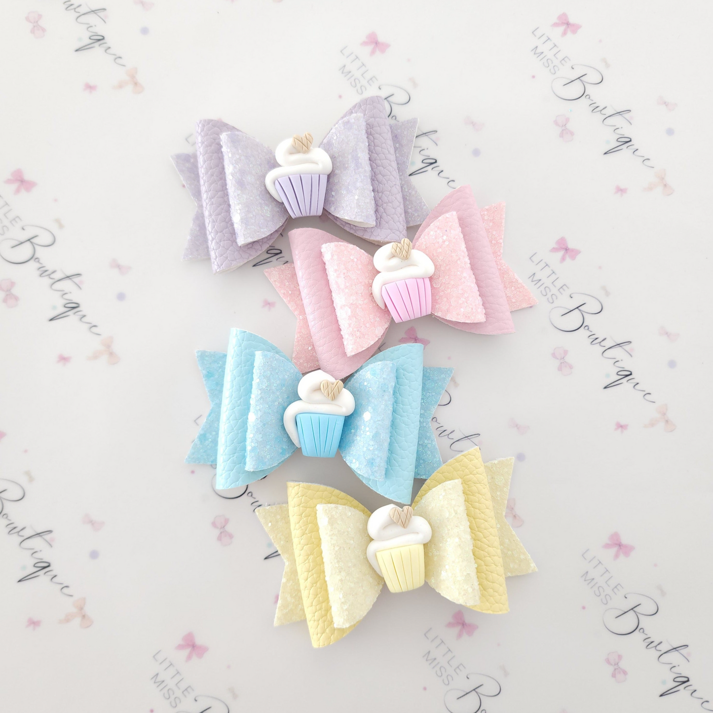 Sweet Cupcake Bows