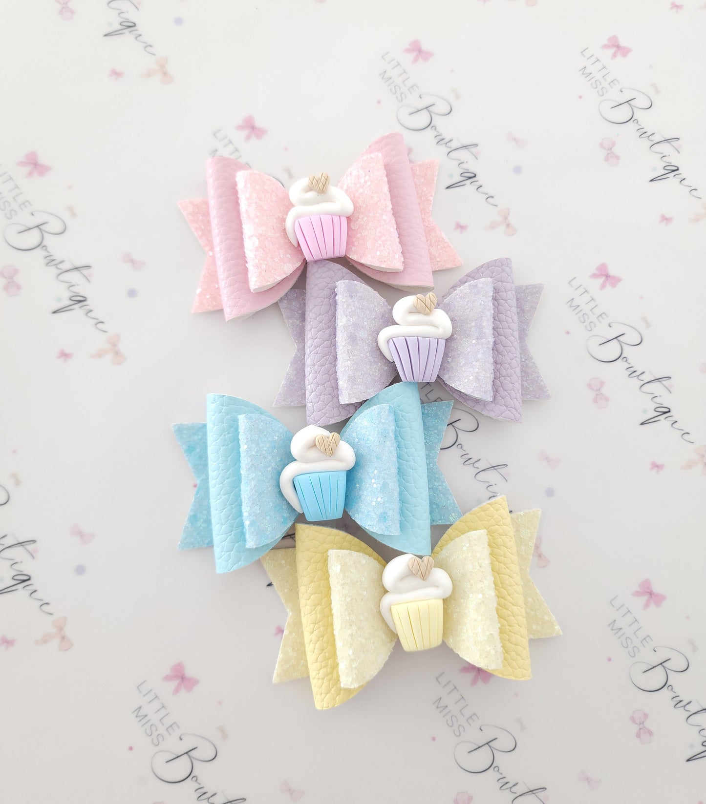 Sweet Cupcake Bows