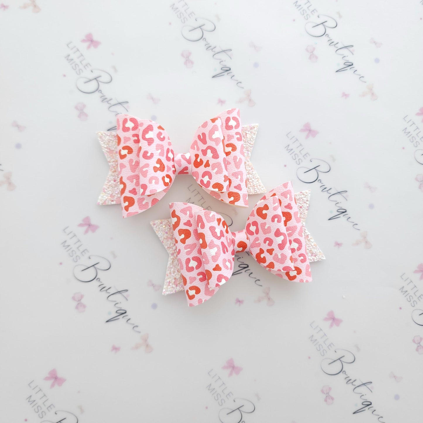 Love Day Leopard Bow