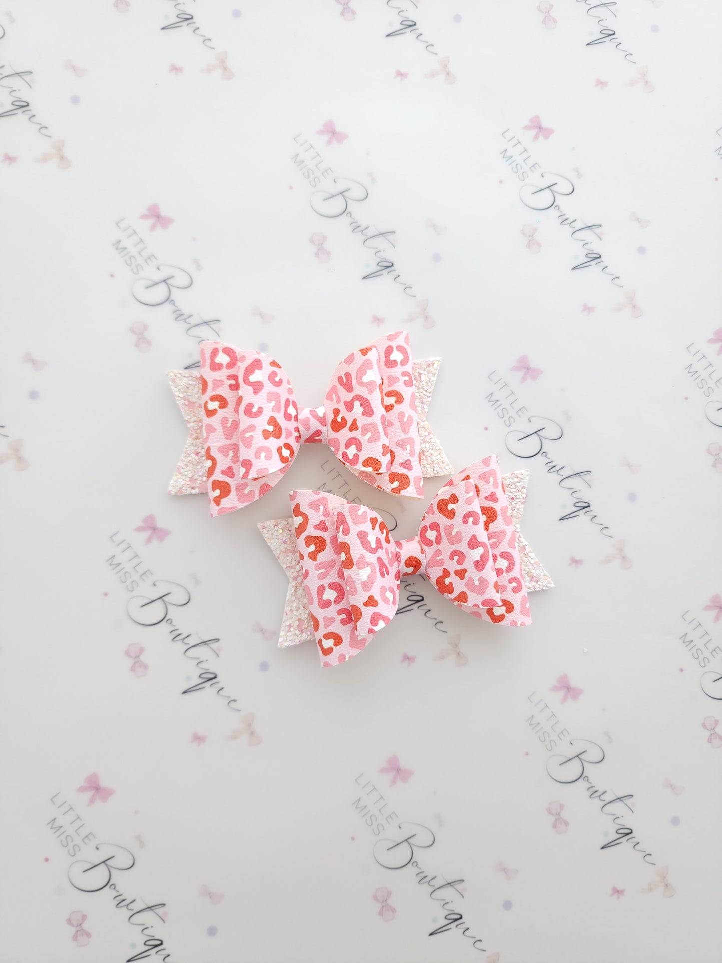 Love Day Leopard Bow