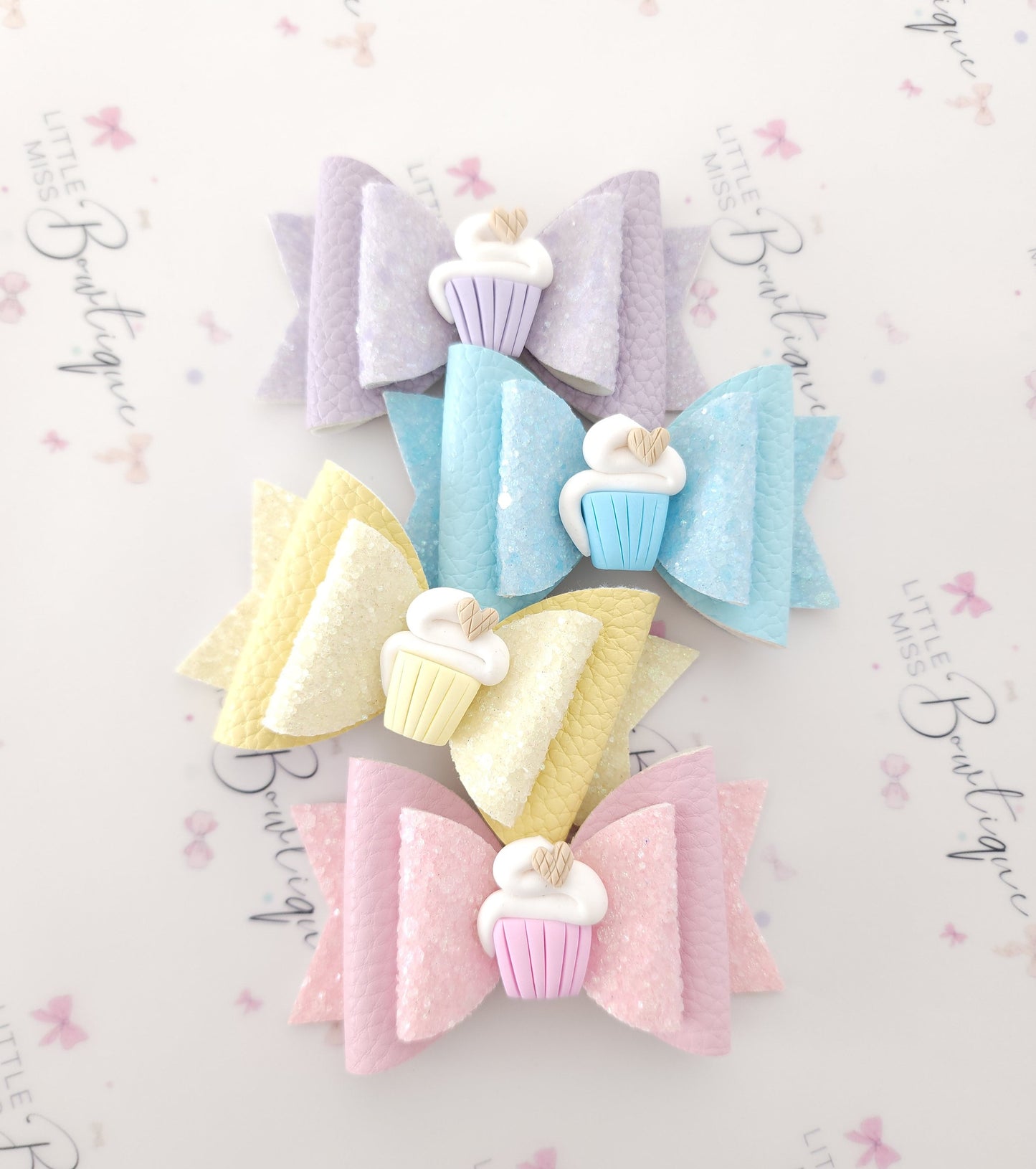 Sweet Cupcake Bows