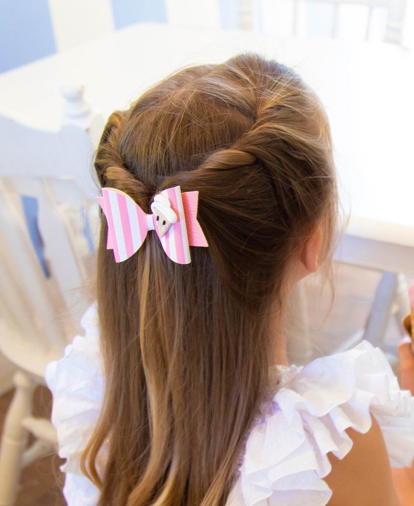 Ice Cream Parlor Bow 2 Colours)
