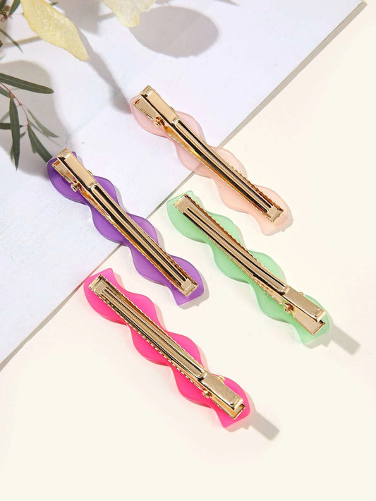 Bright Summer Fringe Clips