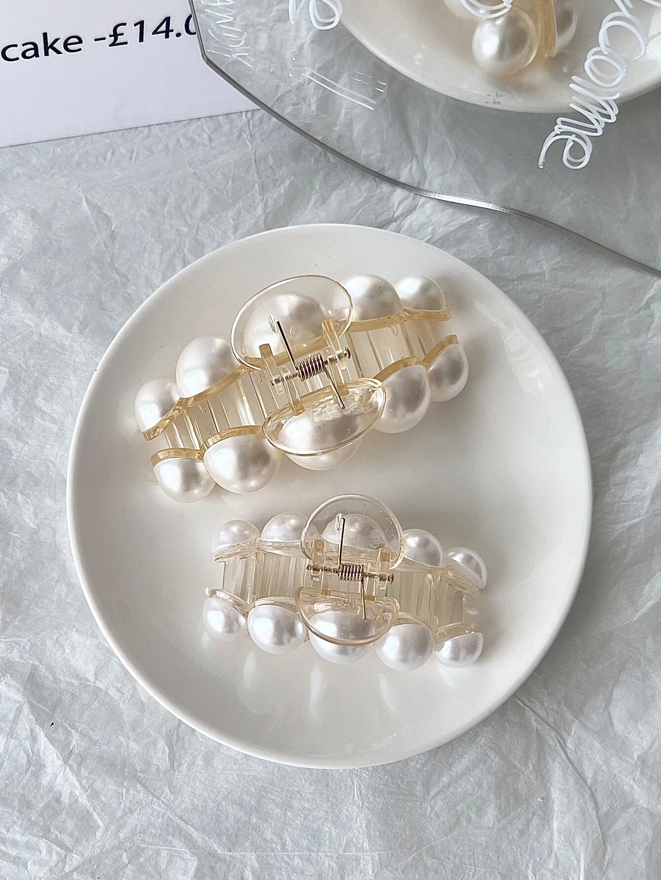 Pearl Claw Clips (2 Sizes)