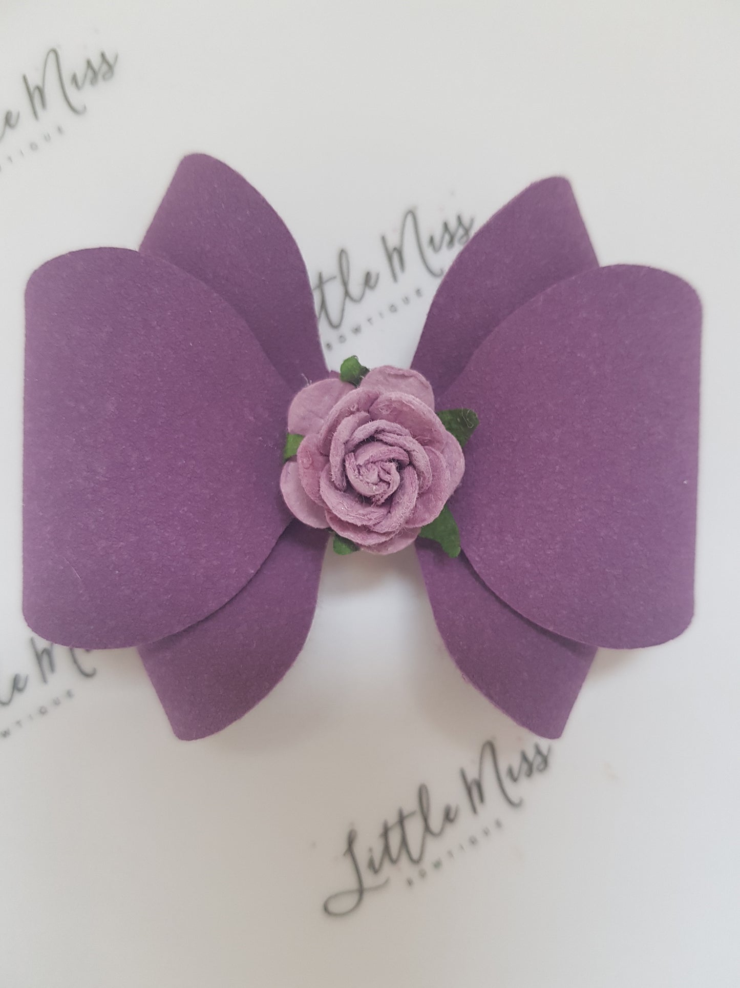 Bursting Grape Audrey Bow