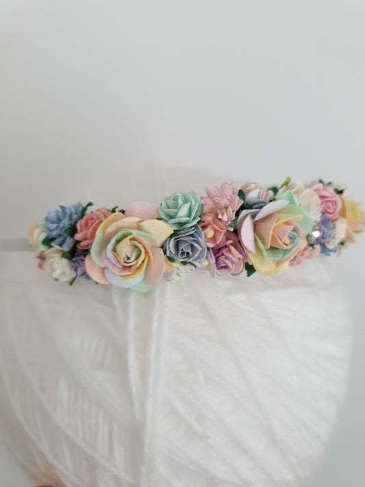 Pastel Floral headband