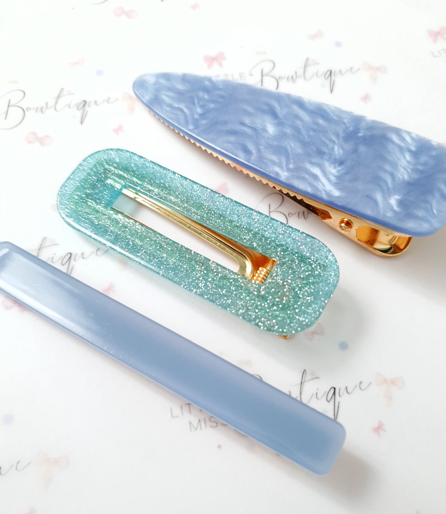 Blue Fringe Clip Pack