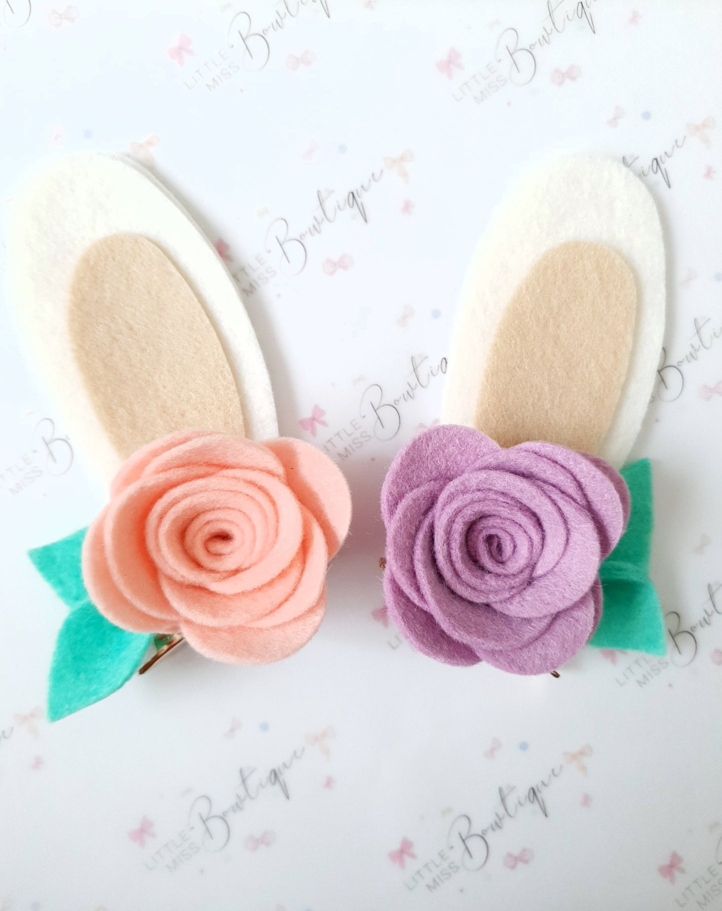 Bunny Ear Pigtail Sets
