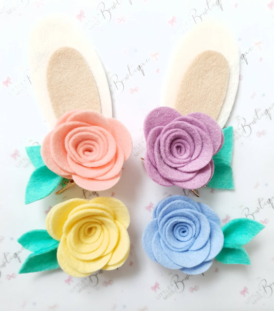 Bunny Ear Pigtail Sets
