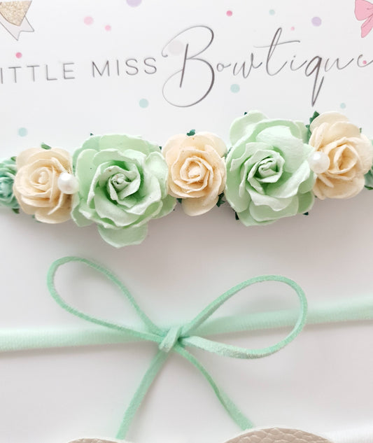 Mint Newborn Gift set