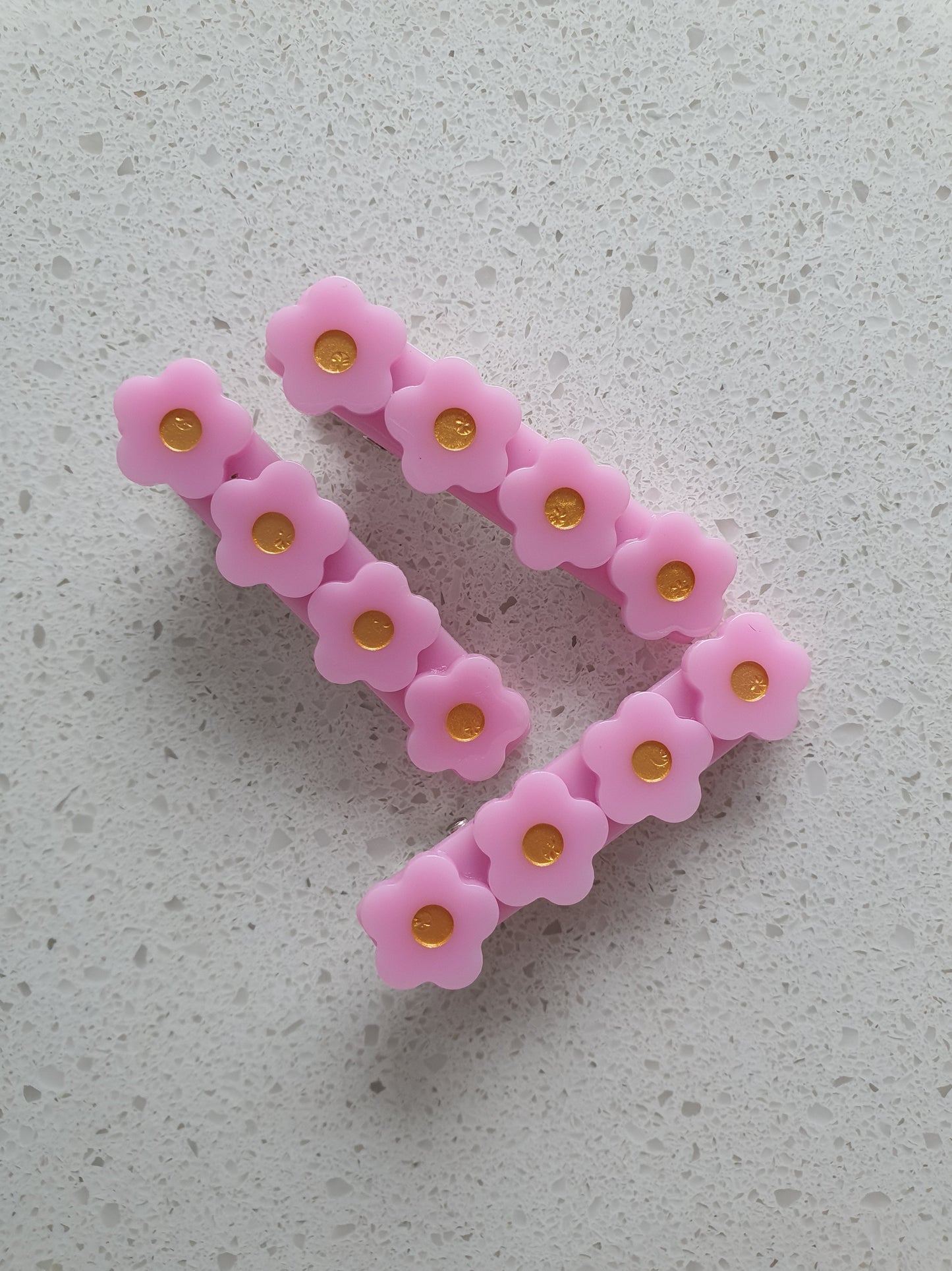 Daisy Fringe Clips (18 Colours)