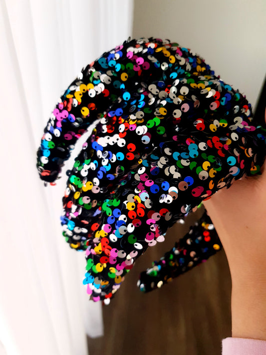 Rainbow Sequin Headband